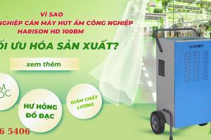 Vì Sao Doanh Nghiệp Cần Máy Hút Ẩm Công Nghiệp Harison HDM 100BM Để Tối Ưu Hóa Sản Xuất?